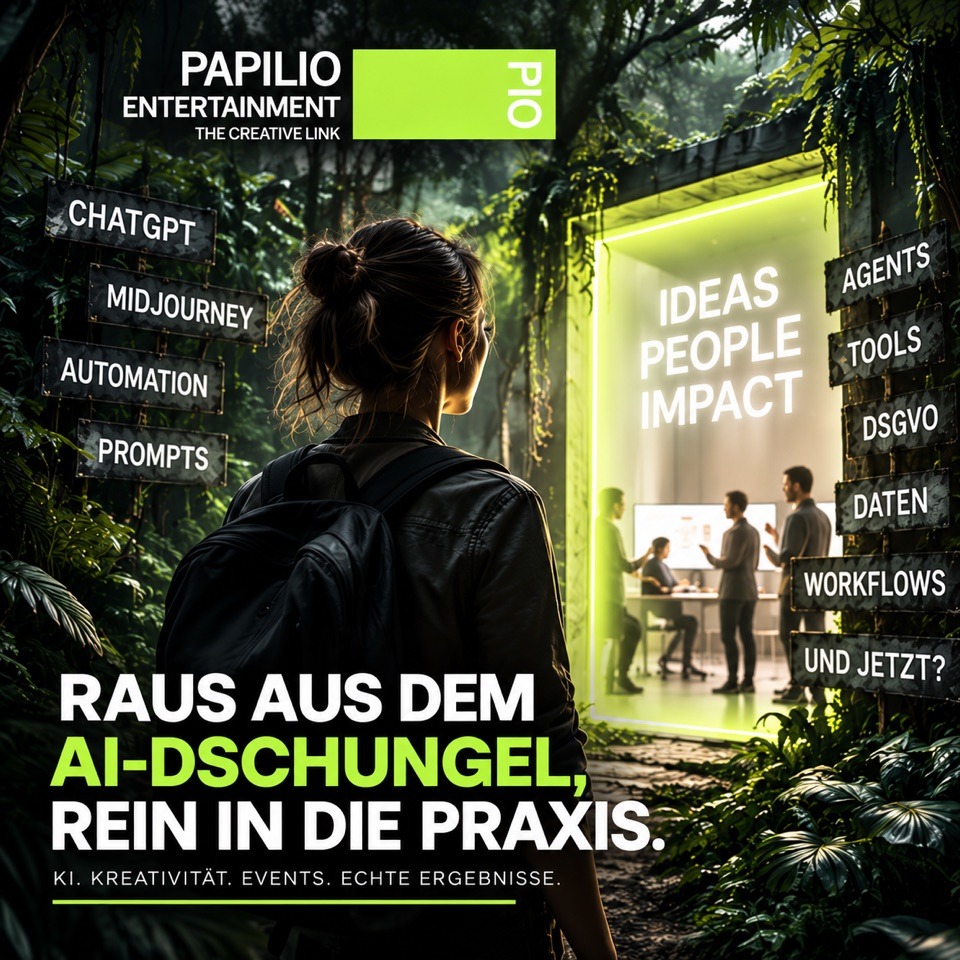 pio ai inhouse seminare raus aus dem ai dschungel PIO ENTERTAINMENT